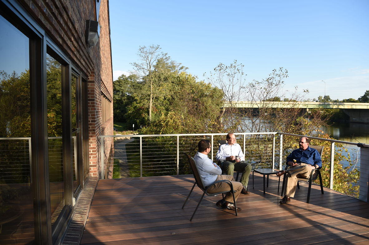 Morning on the Deck